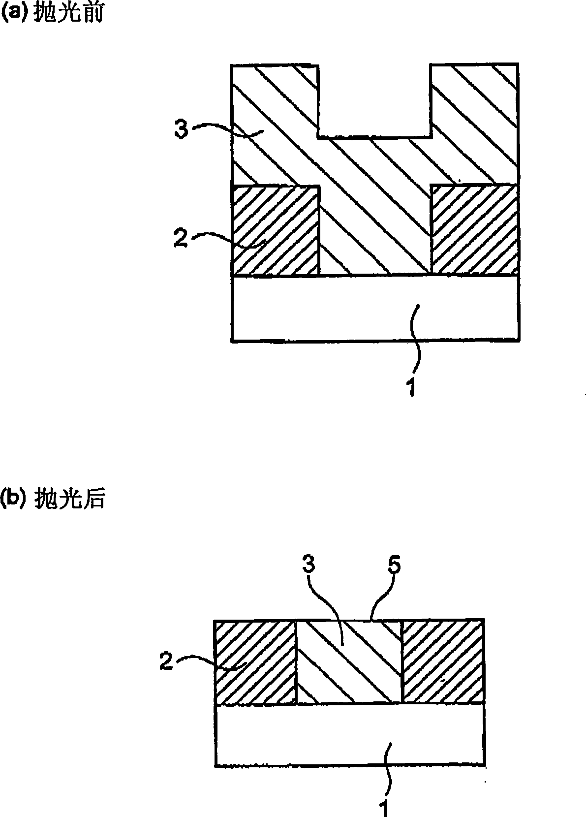 Polishing agent for semiconductor integrated circuit device, polishing method, and method for manufacturing semiconductor integrated circuit device