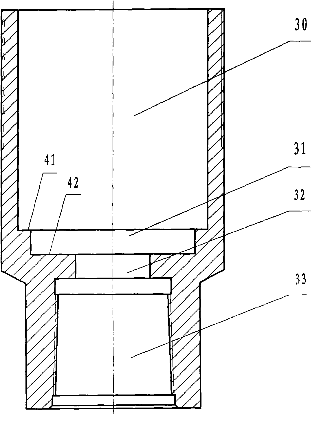 Sucker rod deviation-based anti-eccentric wear sealing packing box