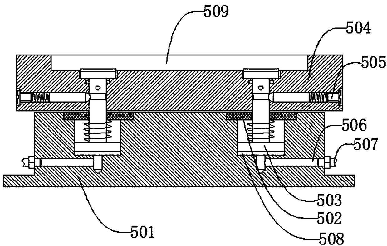 Card gluing mechanism