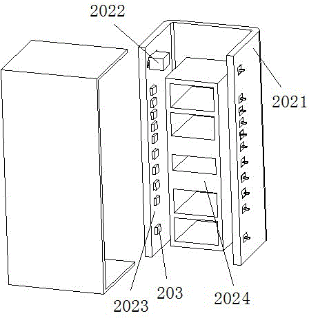 Intelligent express sending, storing and taking terminal