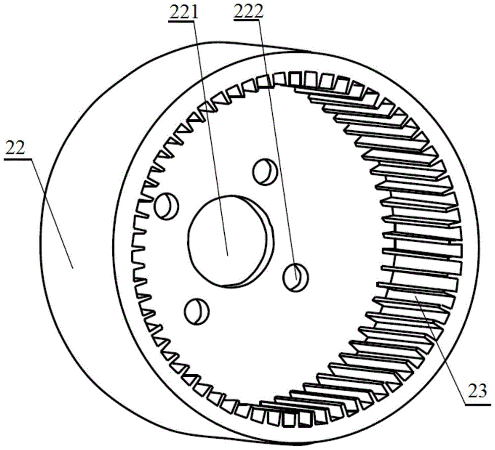 A micro-amplitude low-frequency tensioning device for flexible transmission