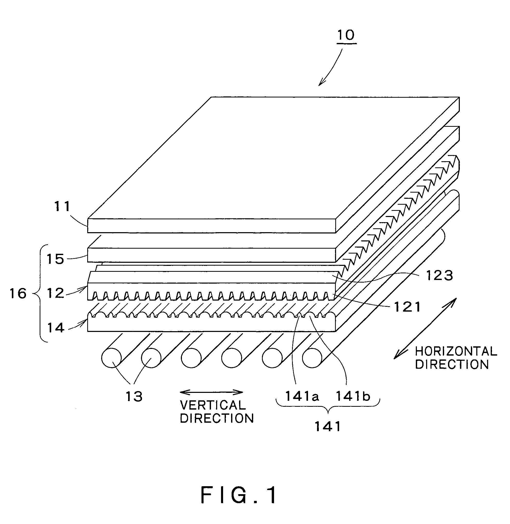 Diffusing sheet, surface light source device, and transmission type display