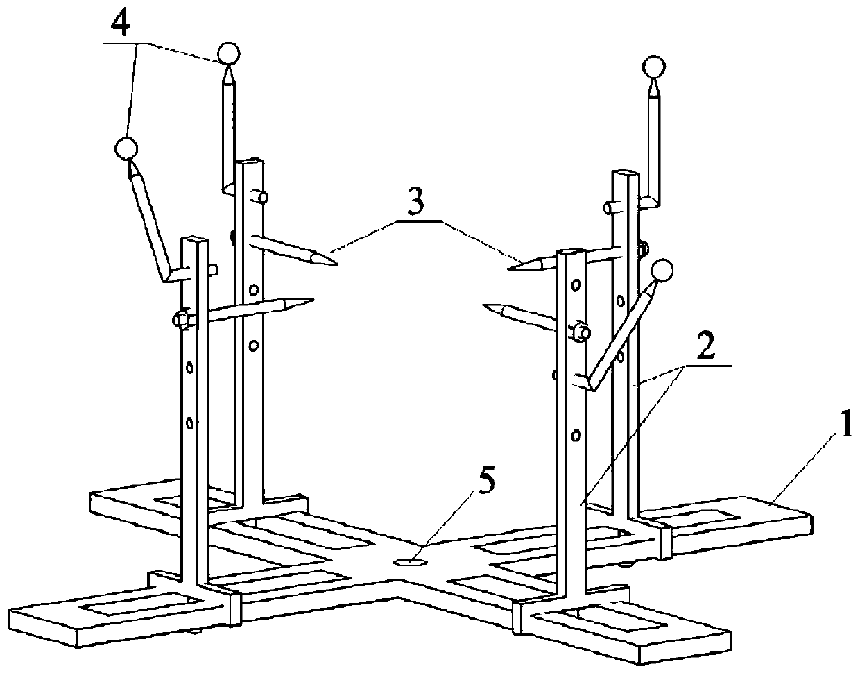 Three-dimensional shape-based particle analysis method and particle placement bracket