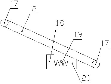 Anti-rolling device for automobile