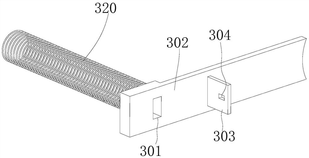 Welding pipeline flaw detection clamping device