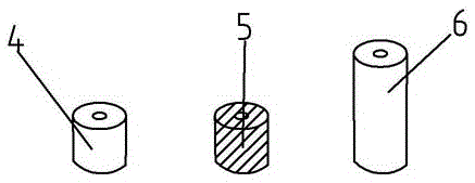 A billiard cue that adjusts weight and length with rings of different specifications and combinations