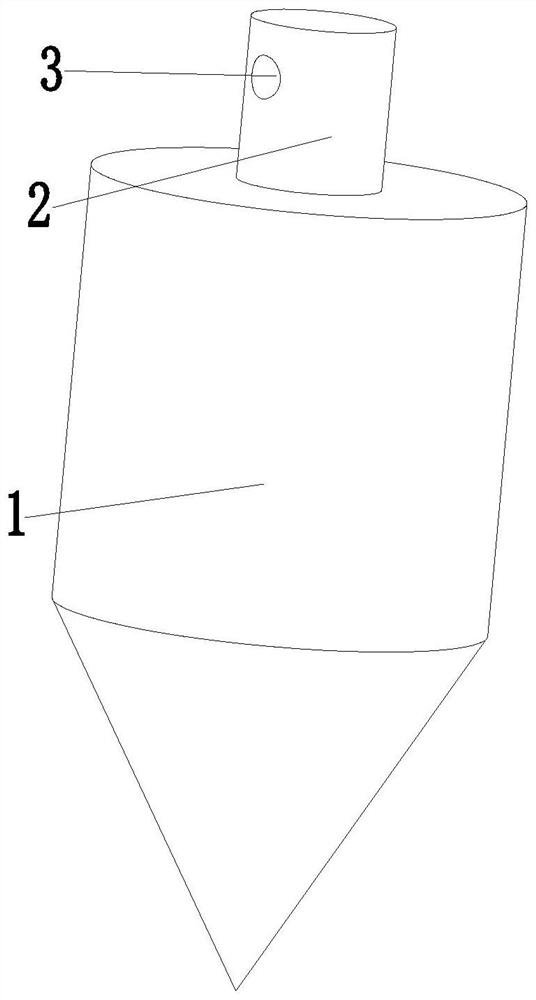 Projection point-to-point measurement plumb appliance and processing device thereof