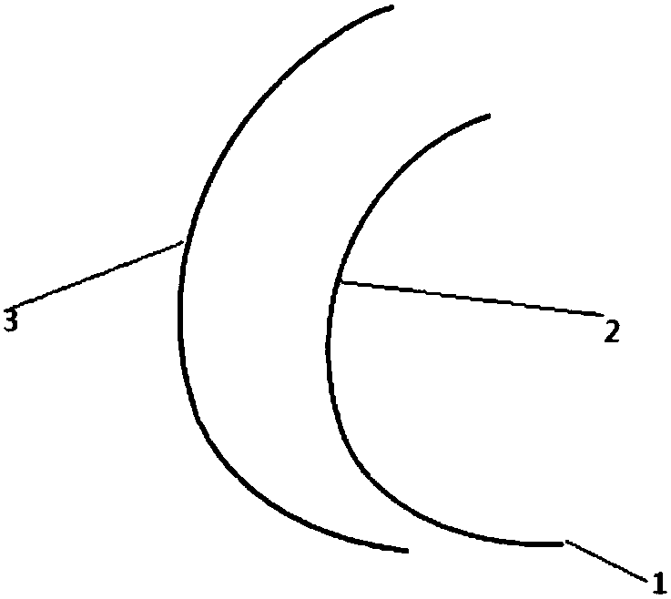 An axial flow compressor trailing edge circumferential air jet expansion device