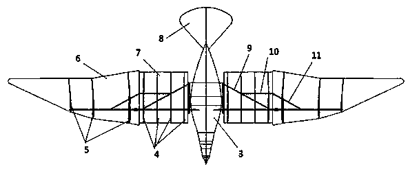 Bionic flapping wing air vehicle