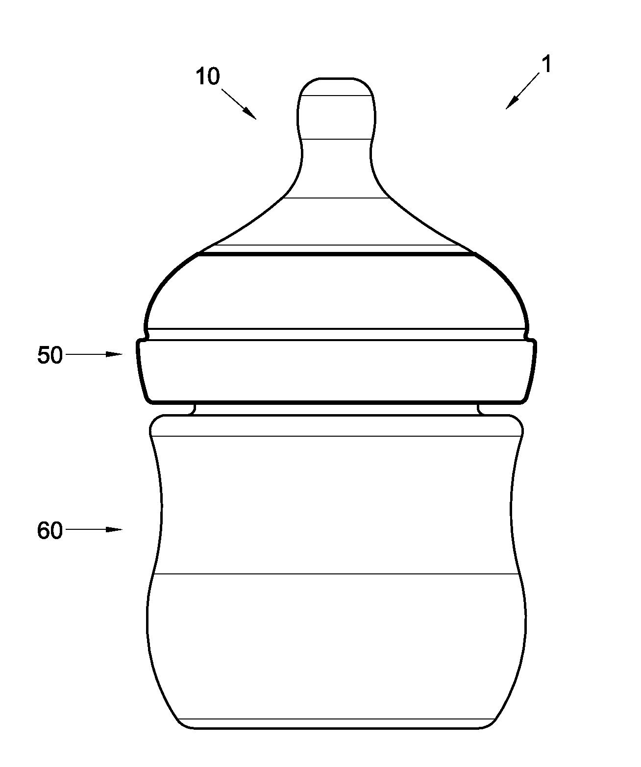 Teat for an infant feeding bottle