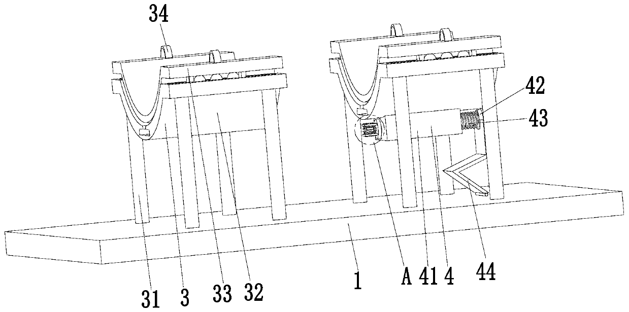 A kind of umbilical cord nursing gauze winding auxiliary device