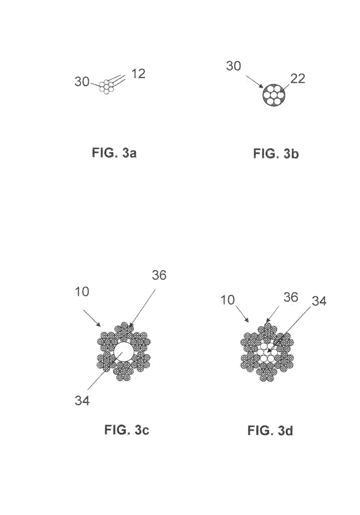 Fiber Strand and Implantable Supporting Body Having a Fiber Strand