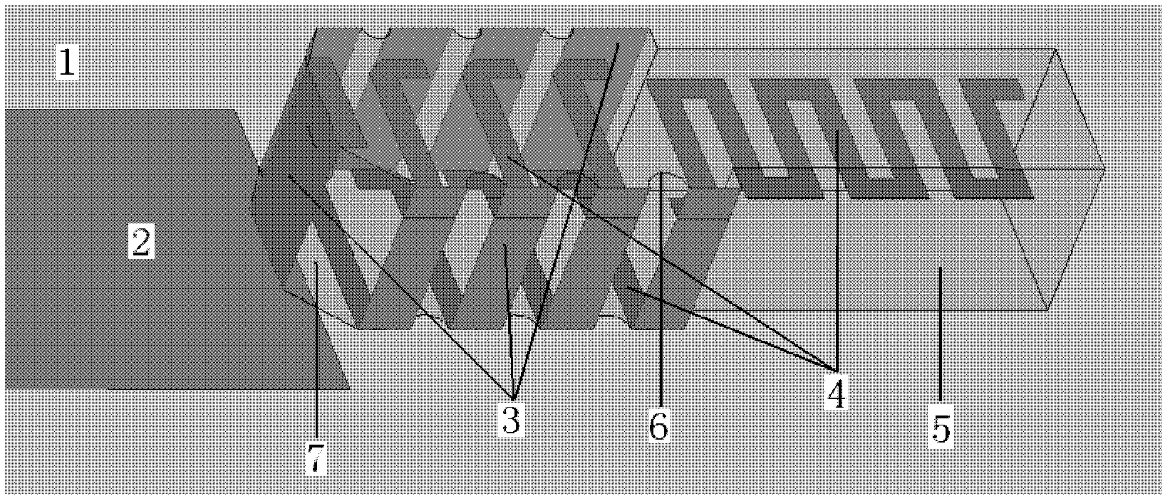 Multilayer ceramic antenna and preparation method thereof