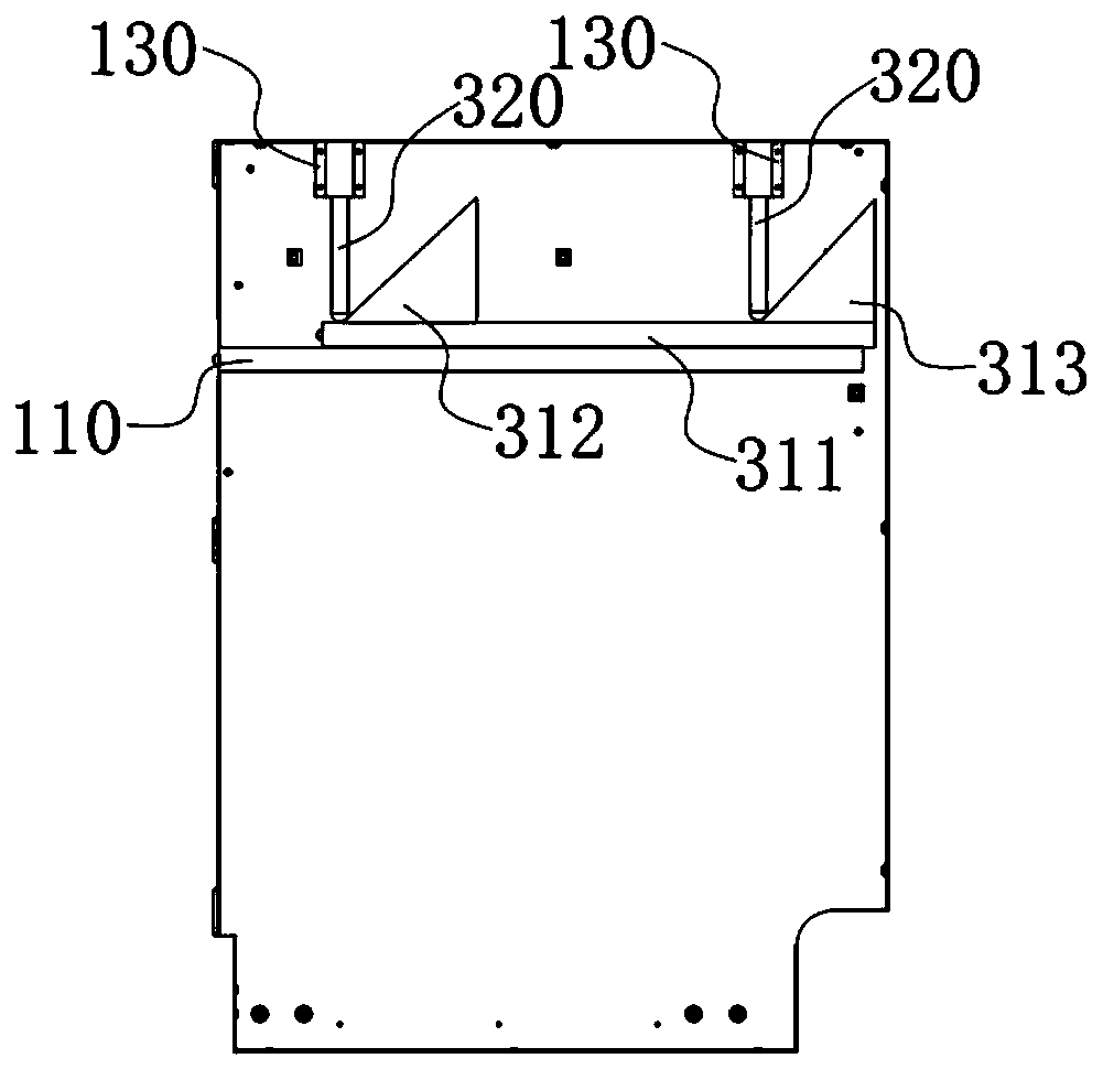 Under-counter sink assembly and integrated sink