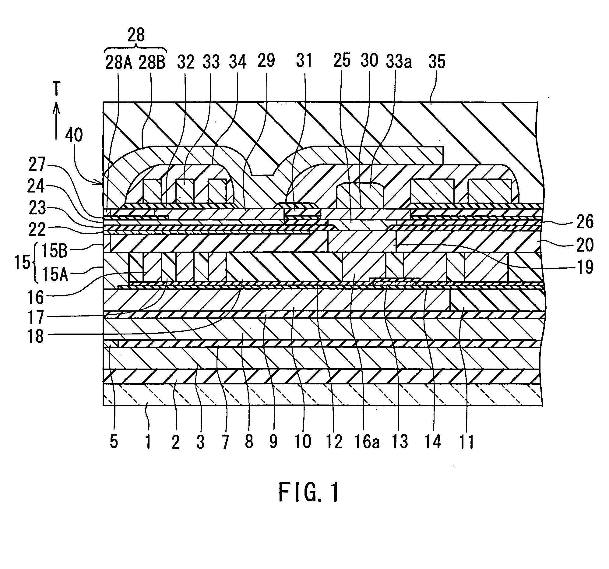 Magnetic head for perpendicular magnetic recording and method of manufacturing same, the magnetic head including pole layer and two shields that sandwich the pole layer