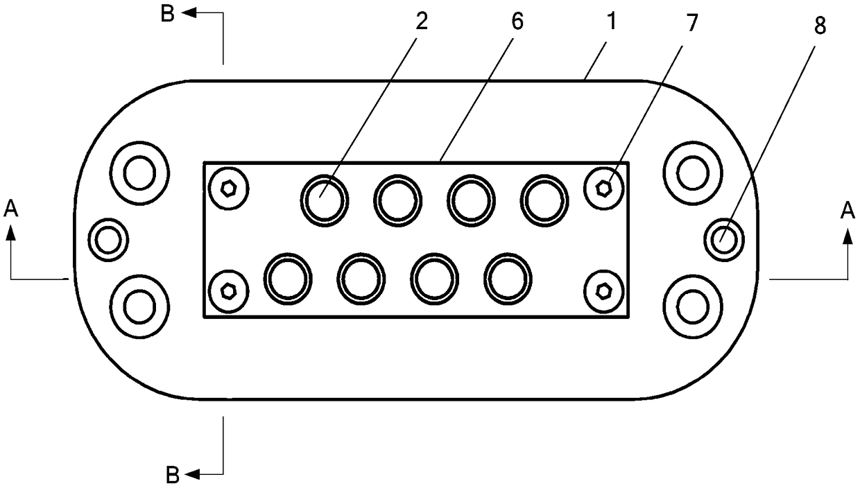 Electric imaging measurement probe