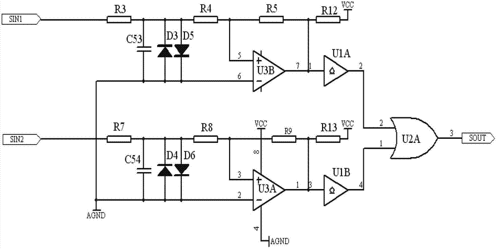 Hot-redundant magnetic-electric rotational-speed sensor