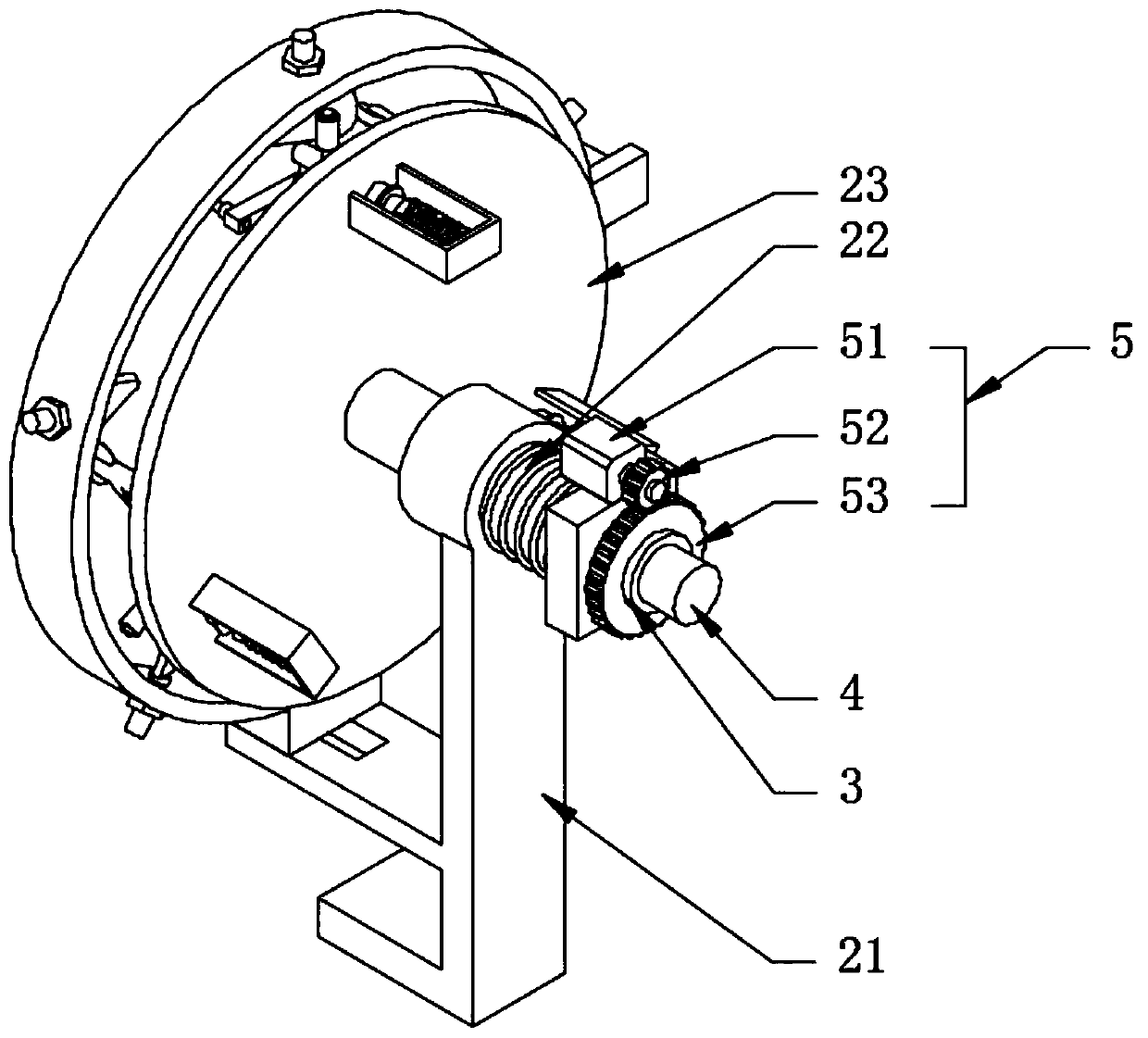 Self-excited vibrator construction device