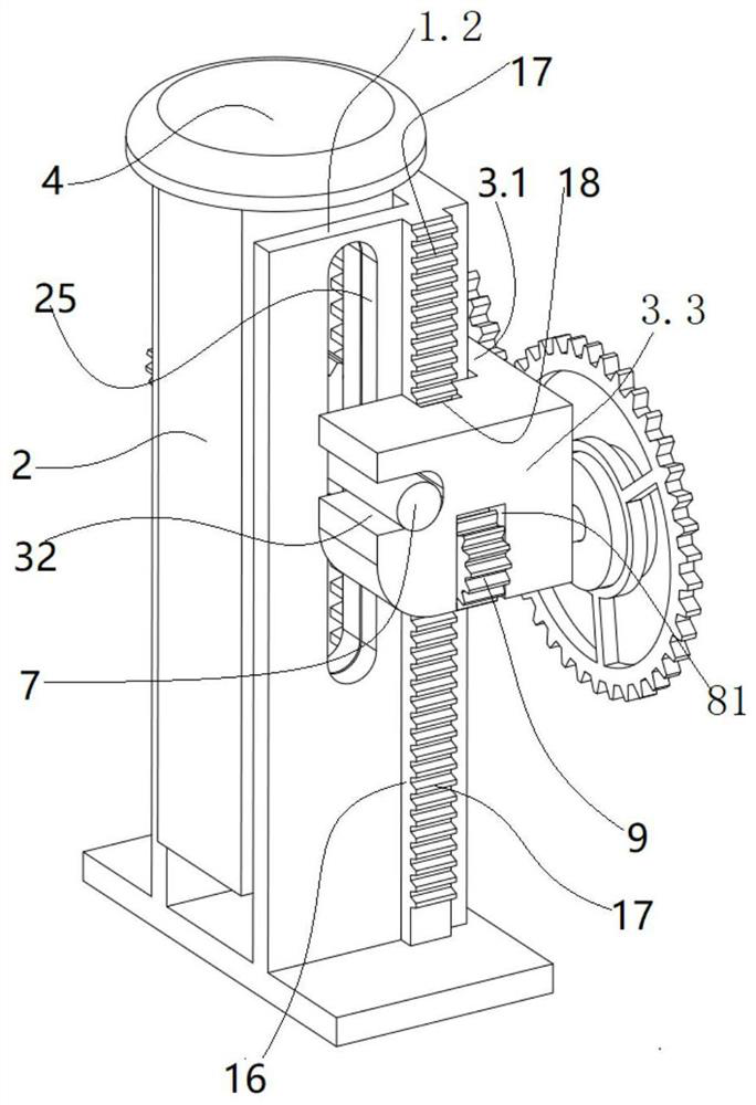 Car tire repair jack