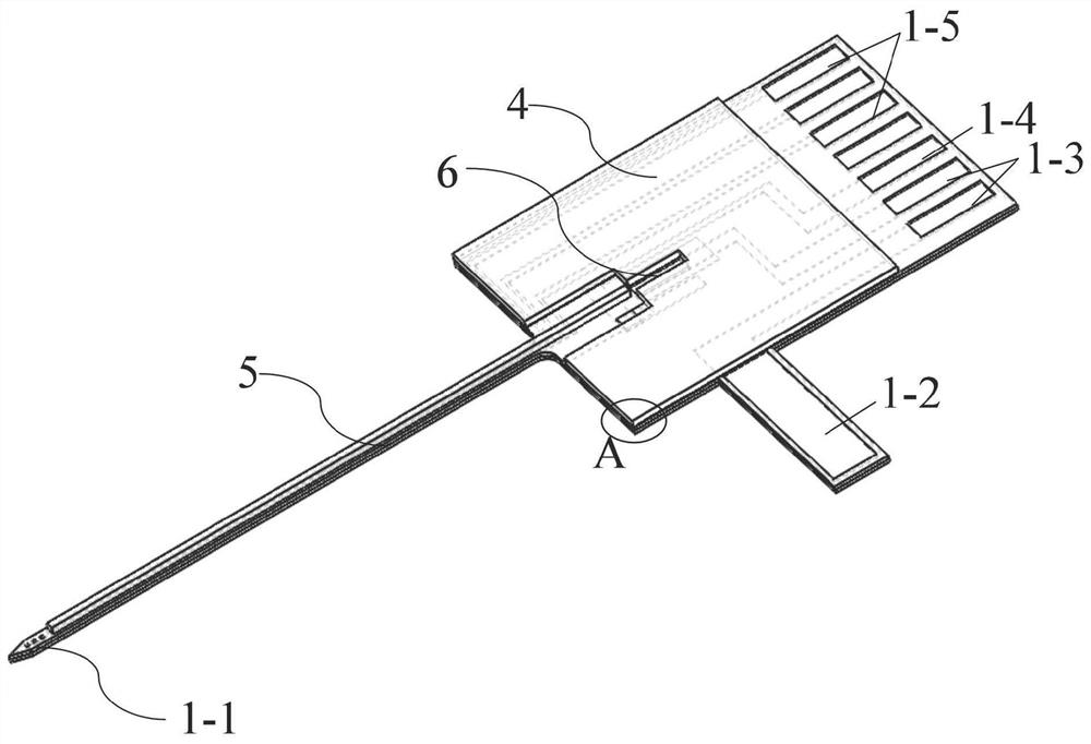 Flexible nerve photoelectrode for nerve recording and stimulation and preparation method thereof