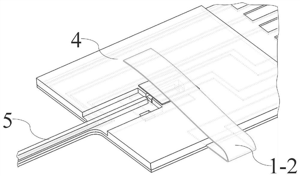 Flexible nerve photoelectrode for nerve recording and stimulation and preparation method thereof