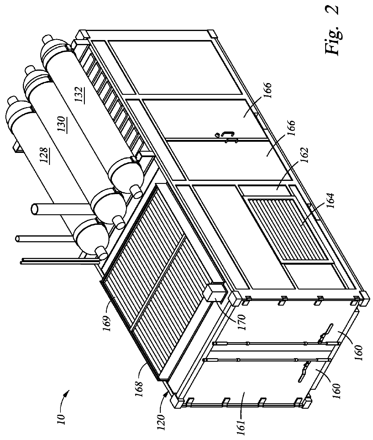 Modular compressed natural gas system