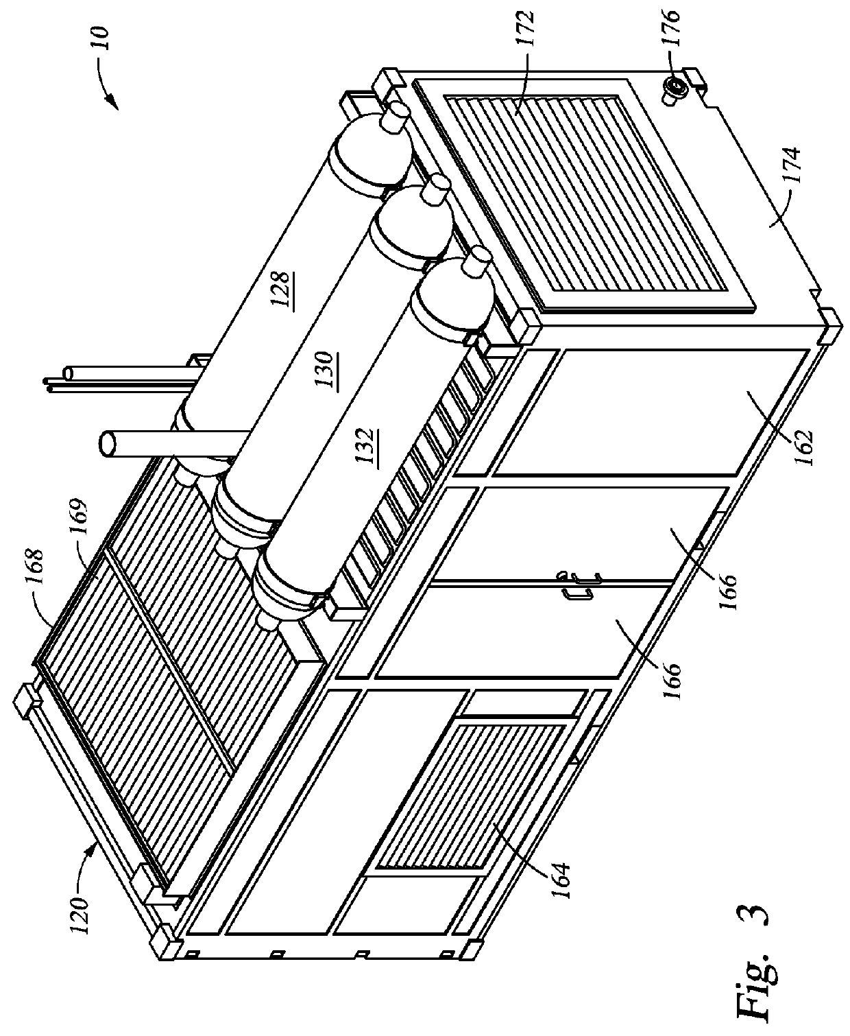 Modular compressed natural gas system