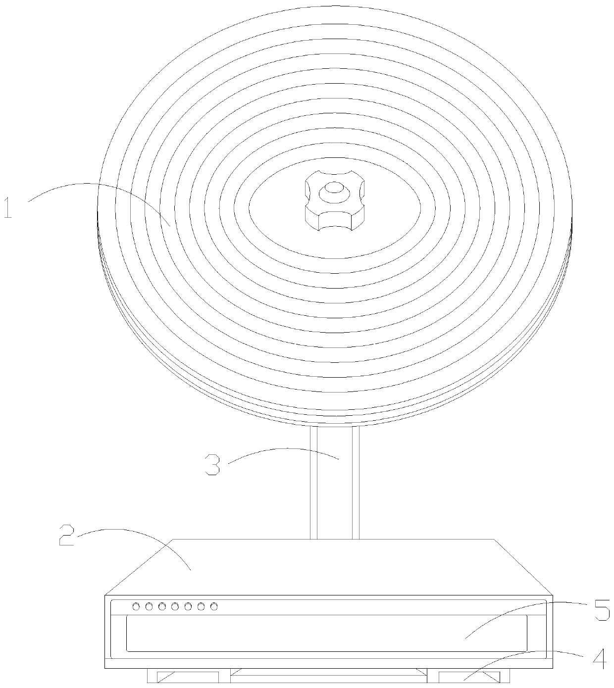 Anti-interference television receiver