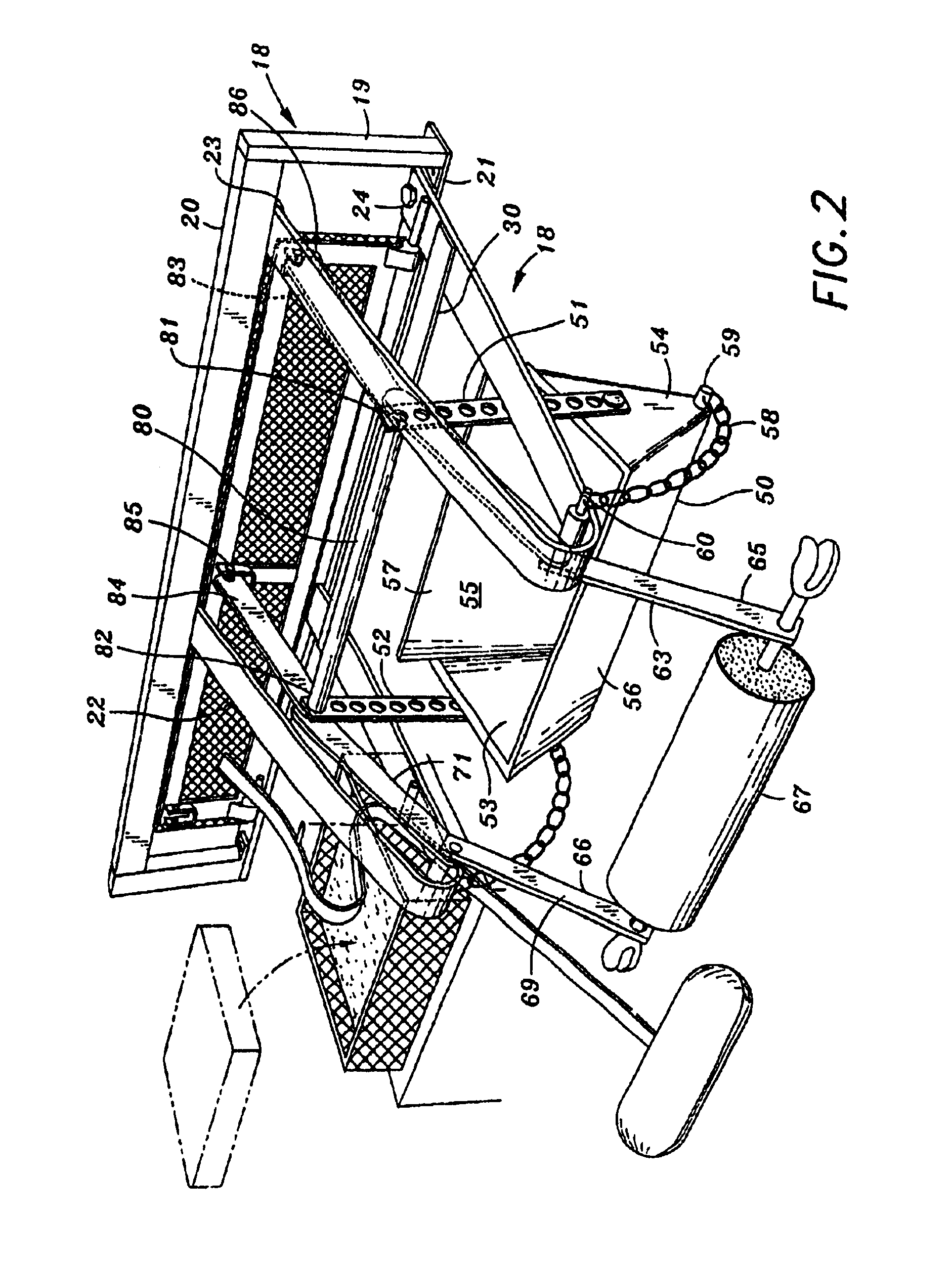 Curbside drain barrier for detaining solid trash during no or slow water flow