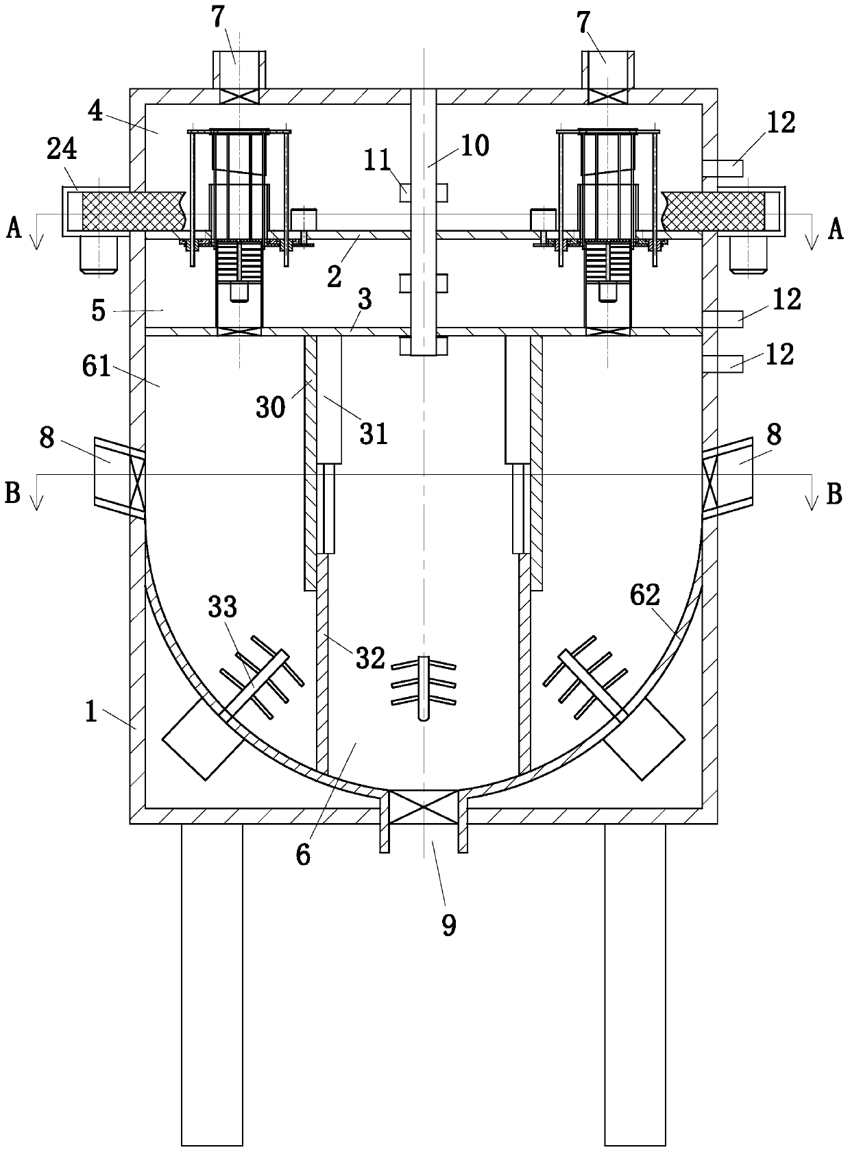 High-efficiency water reducing agent for high-strength concrete