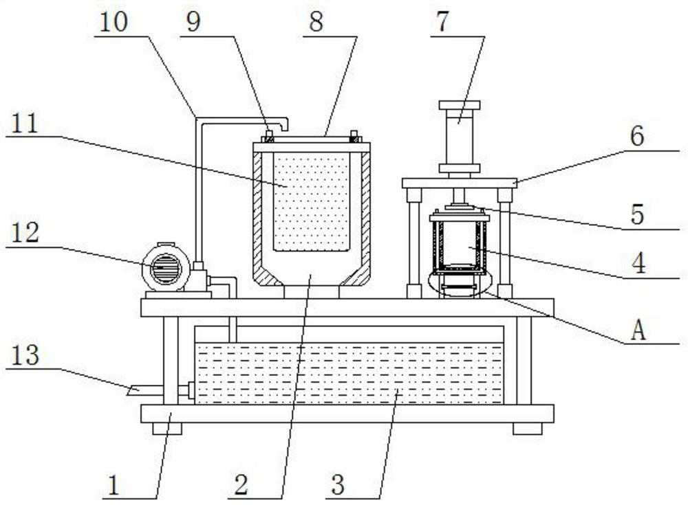 Rice bran oil two-phase extraction deacidification refining method