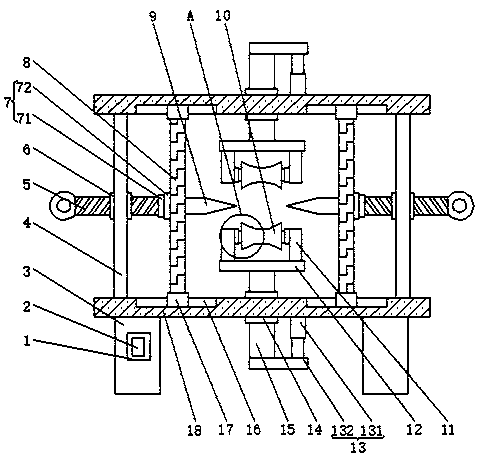 Optical fiber cable stripping device convenient for cutting