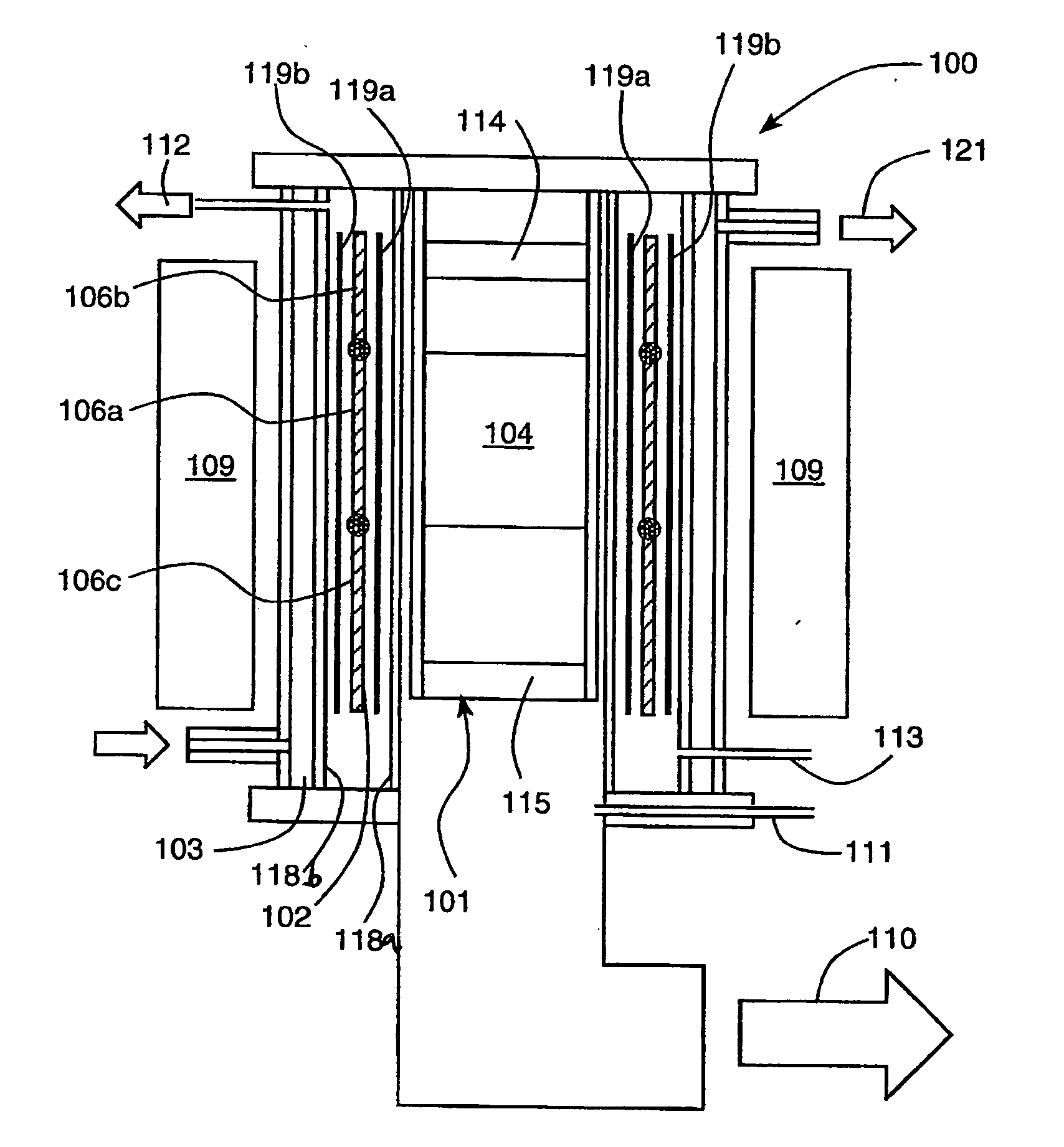 Magnetic annealing tool heat exchange system and processes