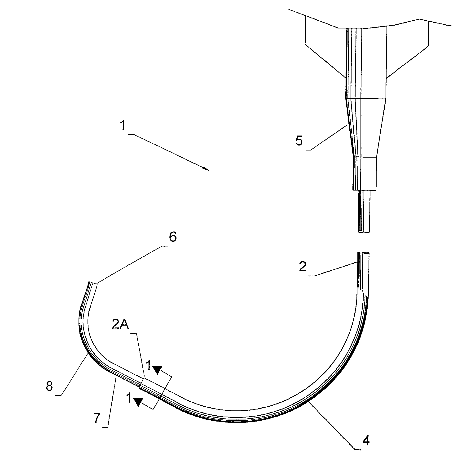 Inner and outer telescoping catheter delivery system