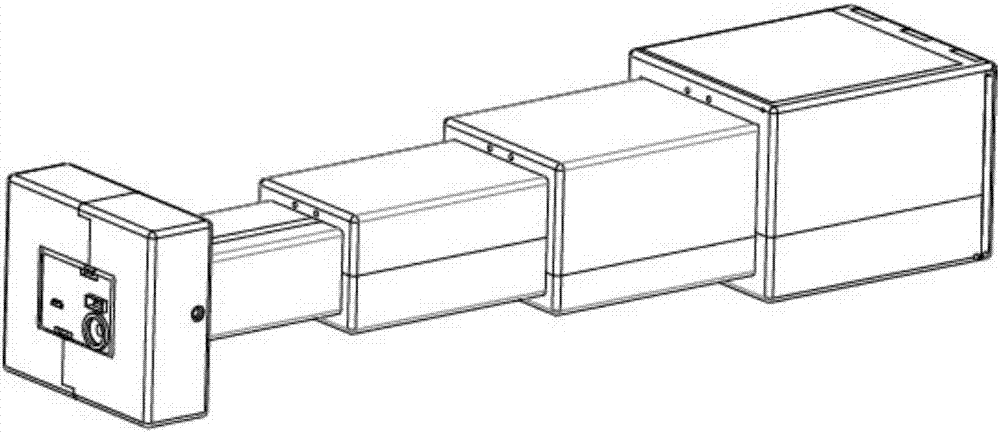 Portable tableware disinfection device based on ultraviolet sterilization