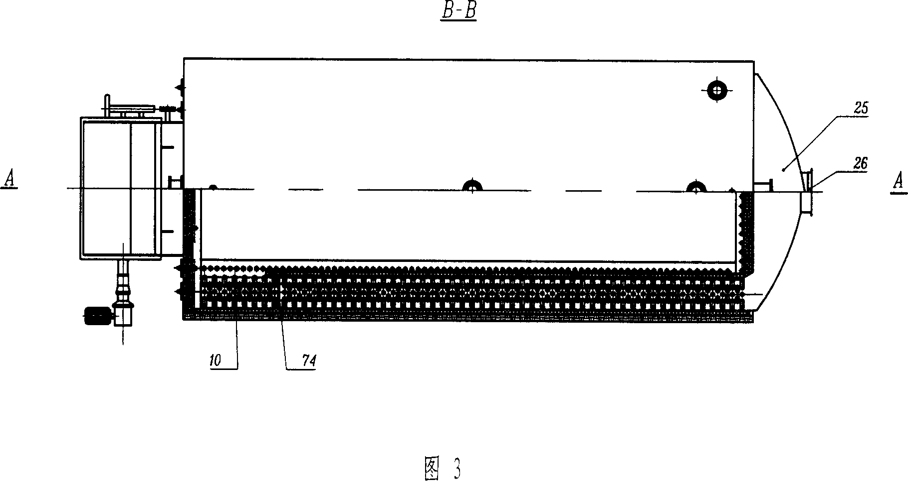 Non-closed high-temperature hot water boiler