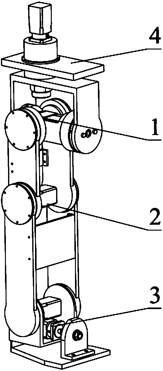 Foldable leg mechanism for metamorphic unmanned ground movement system