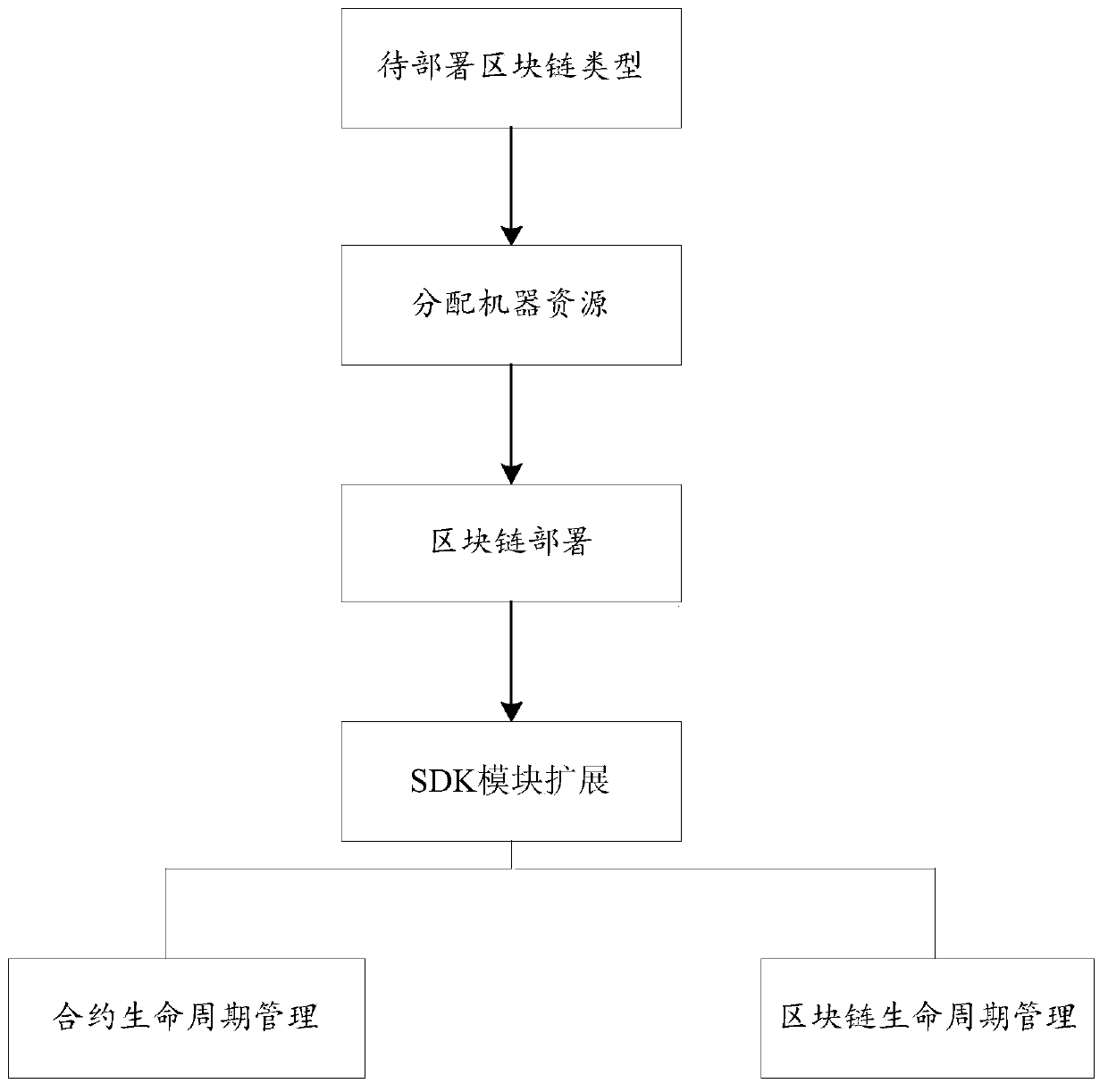 Multi-type blockchain deployment management system and method