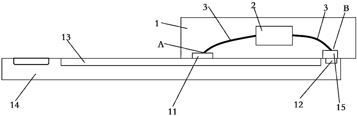 Portable micro-fluidic chip, detection device and micro-fluidic detection method