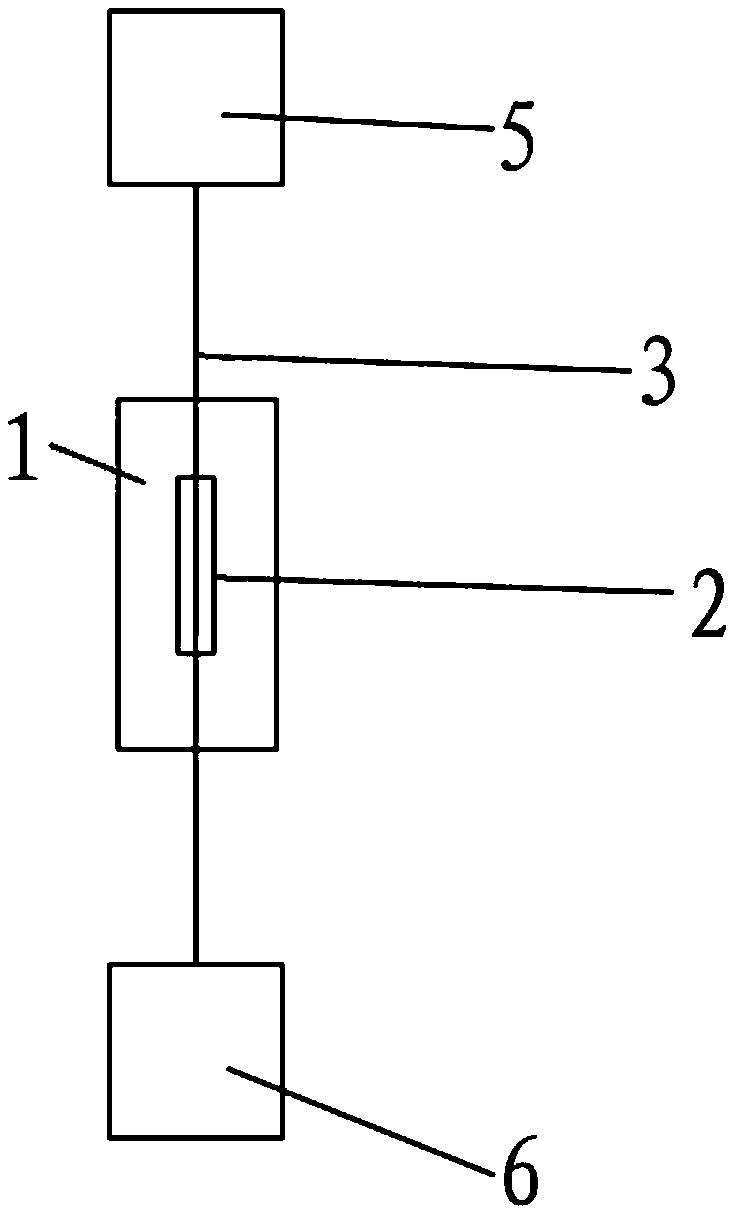 Portable micro-fluidic chip, detection device and micro-fluidic detection method