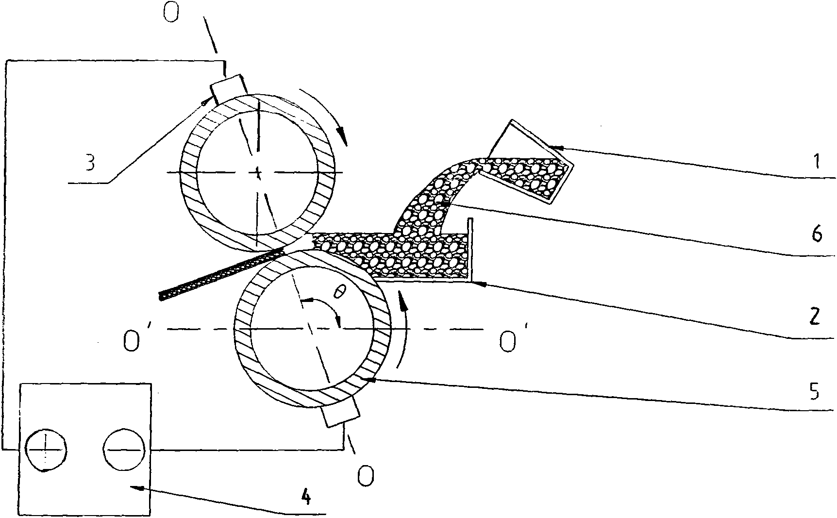 Electric pulse casting and rolling method of semi-solid alloy