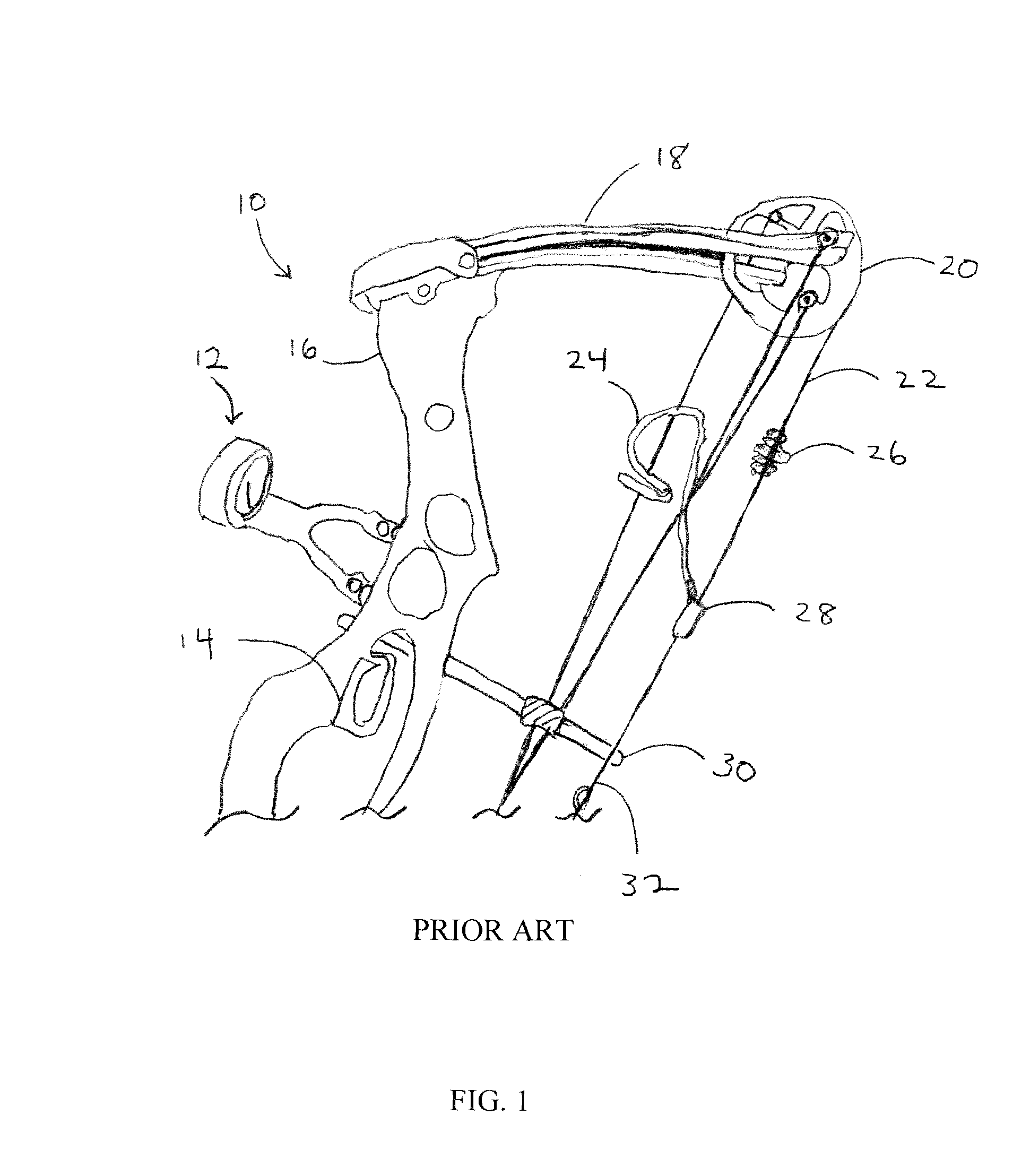 Bow string vibration dampening sight