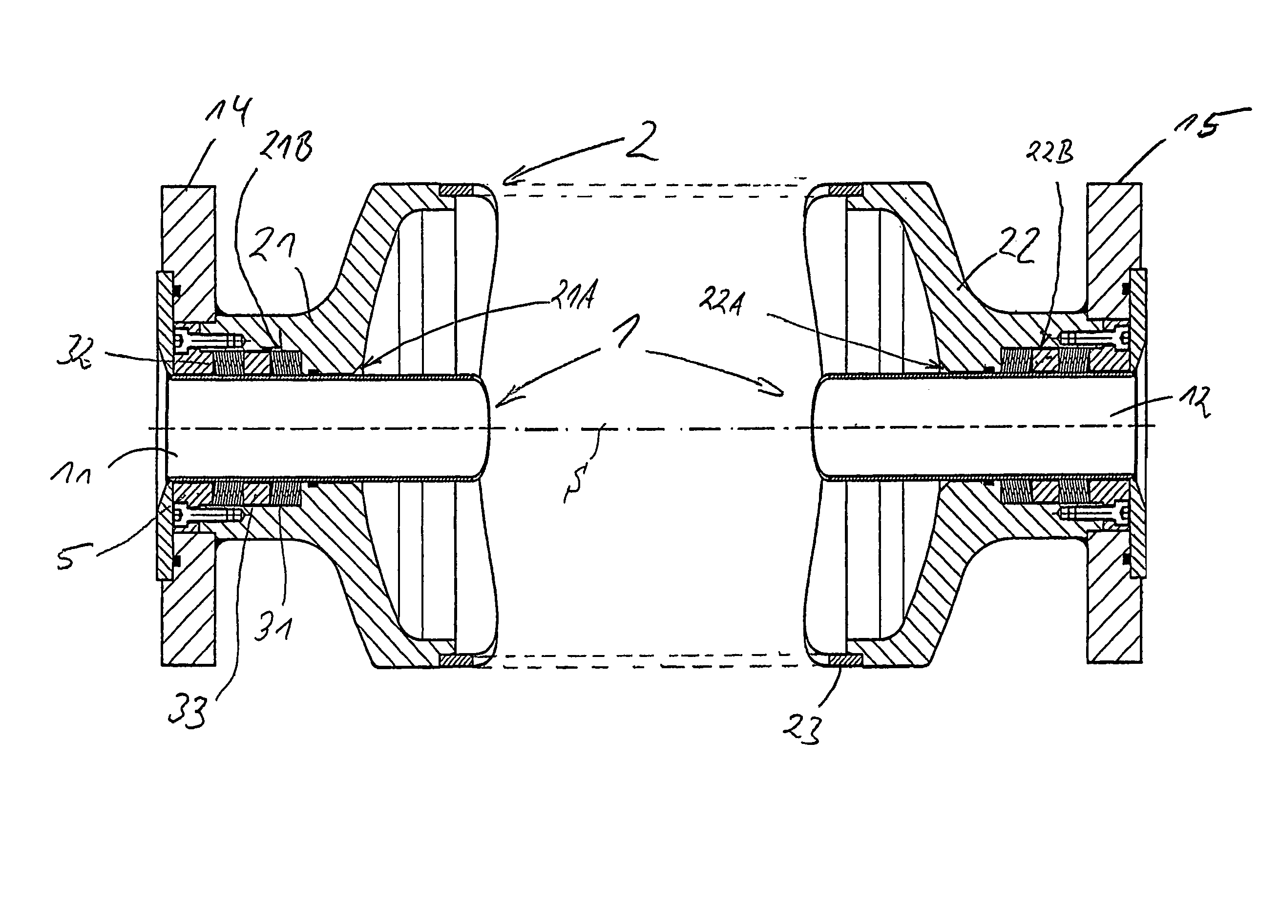 Vibration-type measurement pickup and its measuring tube