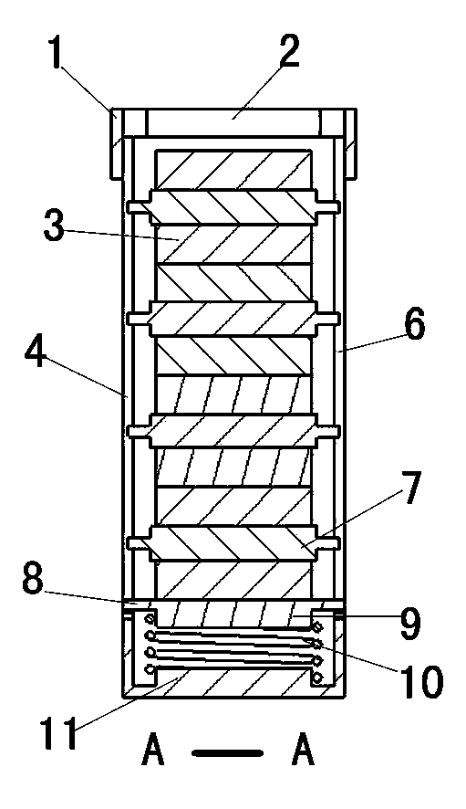 Novel roll paper box