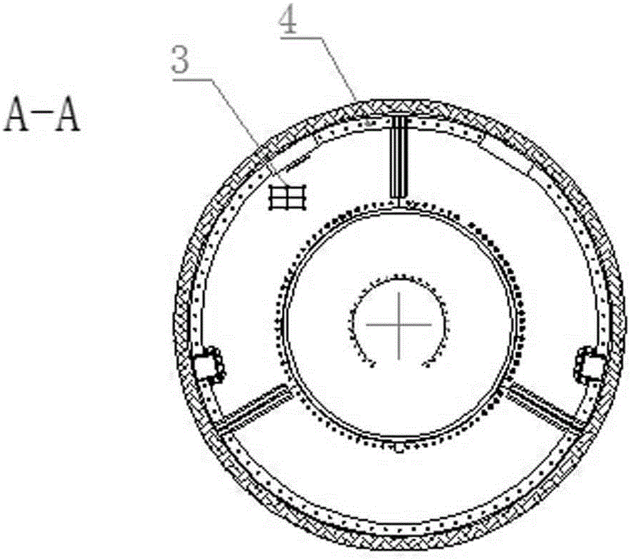 Guide system applied to double-shield tunneling machine and positioning method