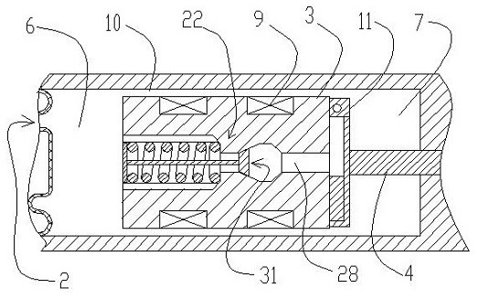 A spin-mixed magnetorheological fluid high-speed shock absorber and a swirling mixing method for the magnetorheological fluid