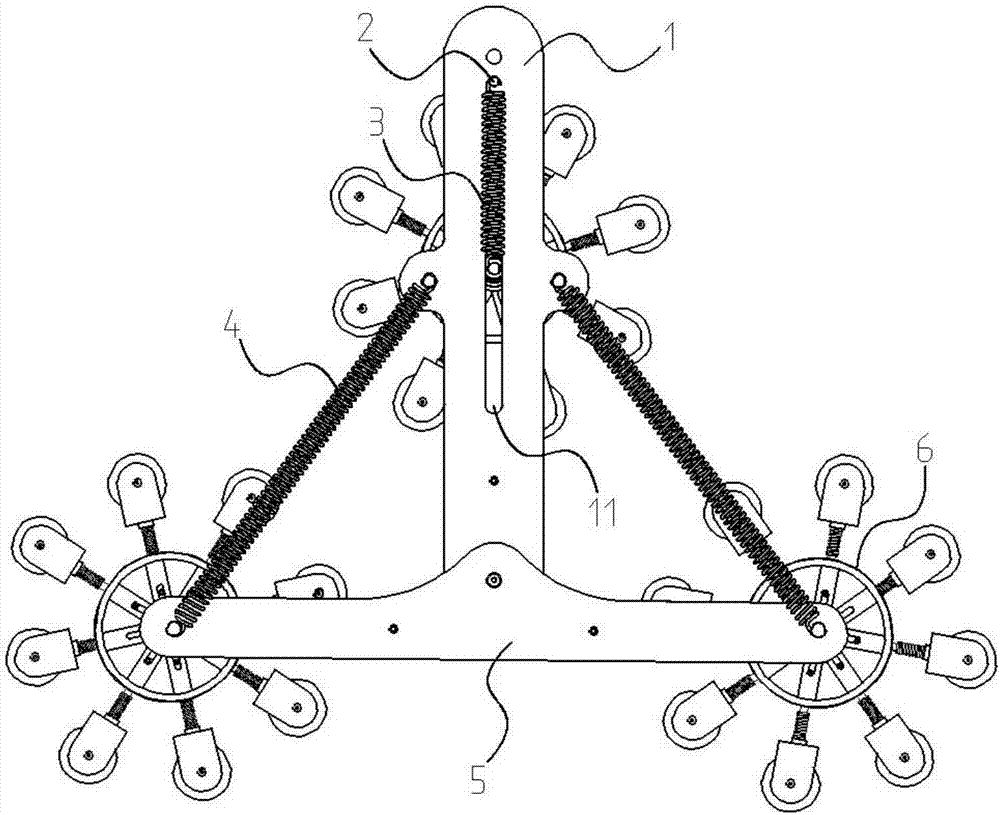 Curvature-adaptive pulley block