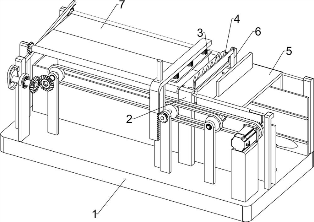 Agricultural wheat ear and wheat straw separating device