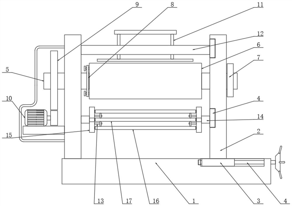 A reel for textile machinery convenient for rewinding and a rewinding method