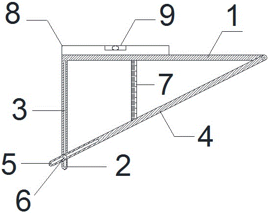 Method and device for quickly detecting excavation slope surface of soil edge slope